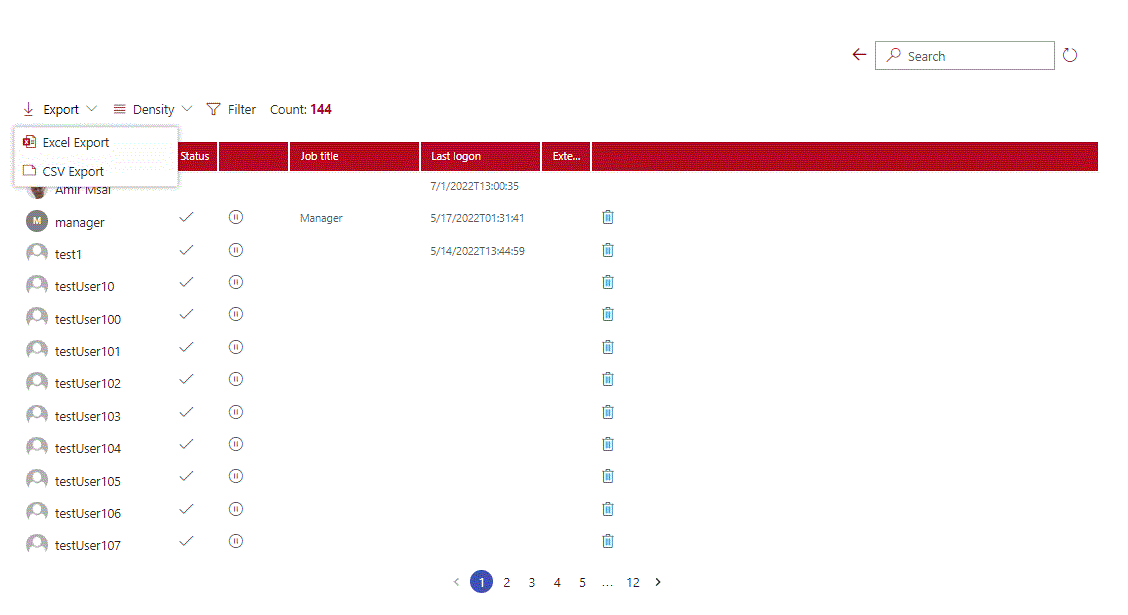 Microsoft 365 users management